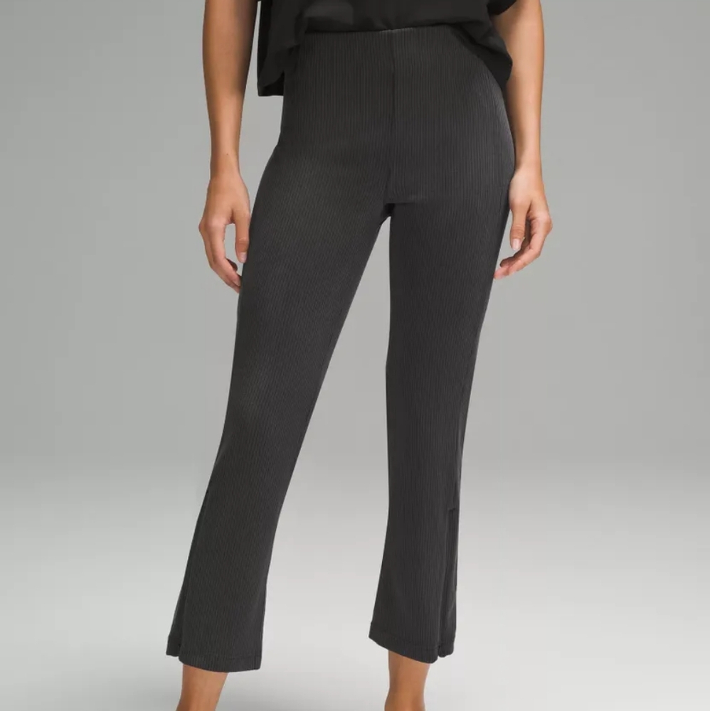 lululemon athletica Black Boot Cut Pants